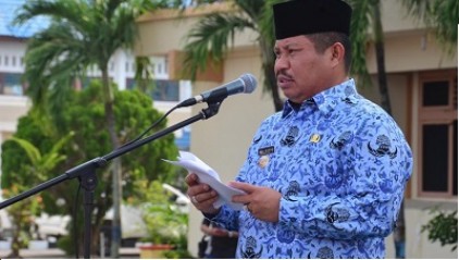 Fokuskan Sektor Kesehatan, Bupati Bengkalis Resmikan Puskesmas Pematang Pudu